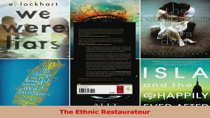 PDF Download  The Ethnic Restaurateur PDF Full Ebook