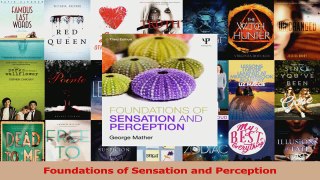 PDF Download  Foundations of Sensation and Perception Read Online