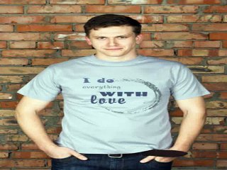 Отличный подарок на все случаи жизни - Футболка мужская с вашим текстом With love в г. Сочи