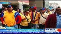 Caracas amanece con un fuerte despliegue de seguridad para jornada de instalación de la Asamblea Nacional