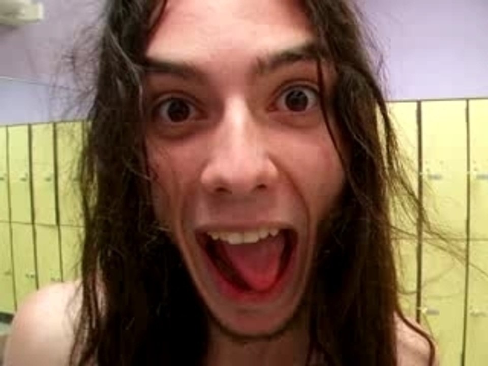 Félix à la piscine