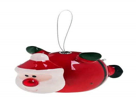 Приличный подарок на именины - Украшение елочное светящееся Парящий Дед Мороз в г. Брянск