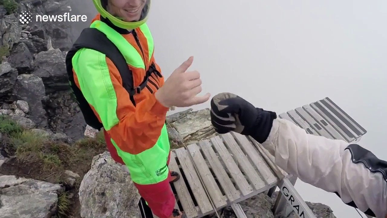 Base jumping 'into the abyss'