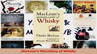 PDF Download  MacLeans Miscellany of Whisky PDF Online