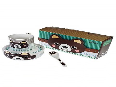 Роскошный и недорогой подарок на день рождения - Набор для завтрака Бурый мишка в г. Уфа