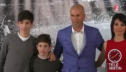 Zidane, nouvel entraîneur du Real Madrid