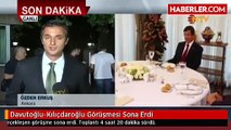 Davutoğlu-Kılıçdaroğlu Görüşmesi Sona Erdi