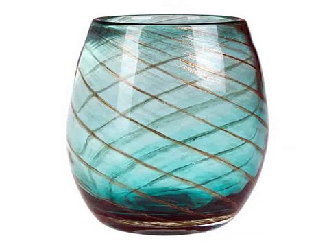 Отличный подарок на все случаи жизни - Ваза для цветов Голубая лагуна в г. Ярославль