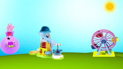 Peppa Pig Bouncy Ball Fun Adventure Toys Cartoon 2015