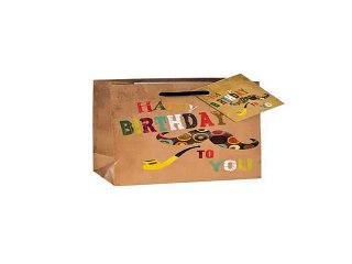 Стильный подарок на именины - Пакет подарочный Усы и трубка в г. Тверь