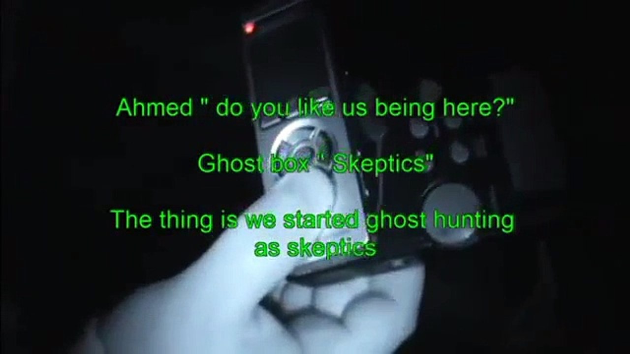 Extremely Scary Ghost box EVP Caught On Tape Real Paranormal Vidoes