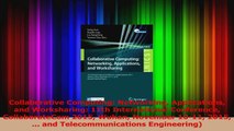 PDF Download  Collaborative Computing Networking Applications and Worksharing 11th International PDF Full Ebook