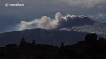 'New' volcanic activity on Mount Etna