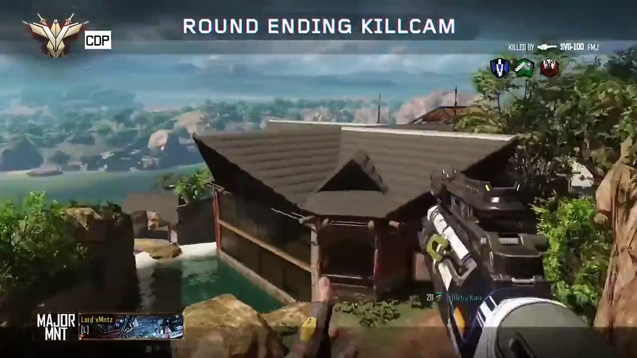 Black Ops 3 EPIC Waterfall Trickshot, QUAD Collat with HILARIOUS Reaction & INSANE Trickshot!