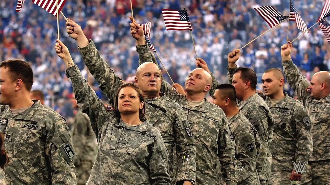 WWE celebrates Veterans Day