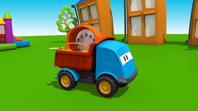 Leo der neugierige Lastwagen und die Weckeruhr - Wir lernen und haben Spaß!