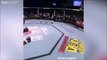 UFC fighter pretends to be Knocked out to beat his opponent. Crazy technic