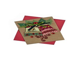 Незаменимый подарок на день рождения - Открытка подарочная новогодняя Рождественские колокольчики в г. Оренбург