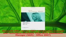 PDF Download  Microsoft Office Access 2007 Introductory Concepts and Techniques Available Titles Download Full Ebook