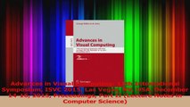 PDF Download  Advances in Visual Computing 11th International Symposium ISVC 2015 Las Vegas NV USA PDF Online