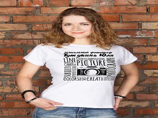 Топ 10! подарок на все случаи жизни - Футболка женская с вашим текстом Фотографу в г. Набережные Челны