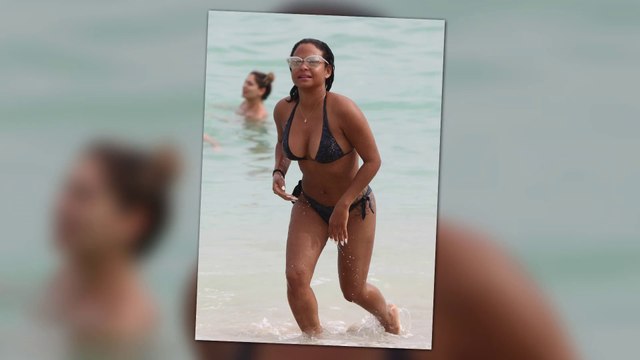 Christina Milian Shows Off Her Bikini Body in Miami Beach