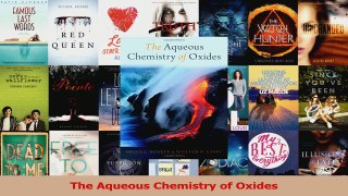PDF Download  The Aqueous Chemistry of Oxides Download Full Ebook