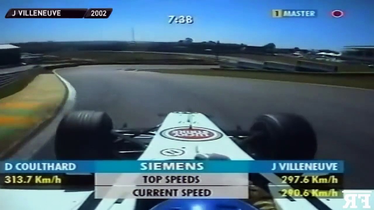 25 ans de course F1 sur le circuit d'Interlagos.