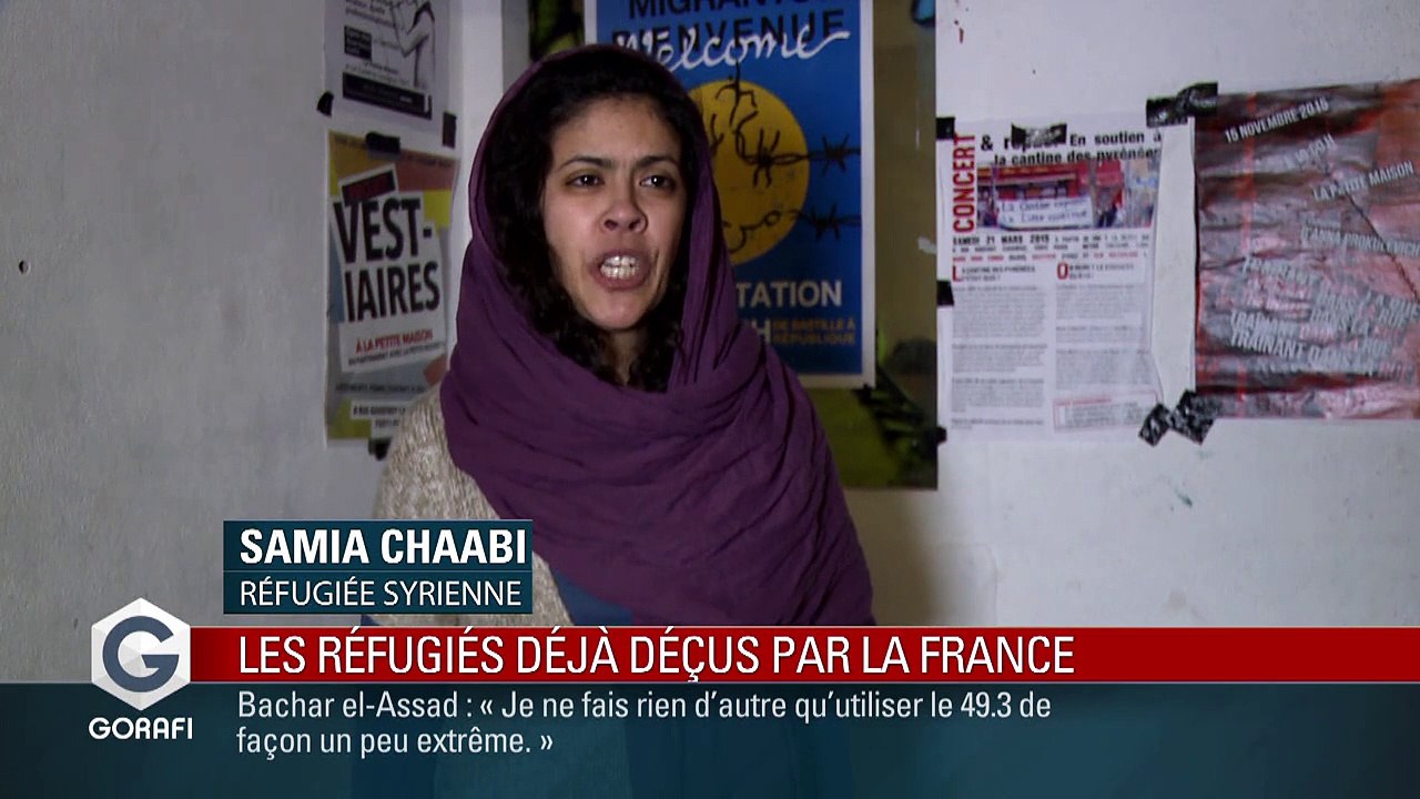 Les réfugiés déjà déçus par la France - L'année 2015, par le Gorafi -  CANAL+ - Vidéo Dailymotion