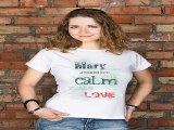 Лучший подарок на день рождения - Футболка женская с вашим текстом Be calm make love в г. Ярославль