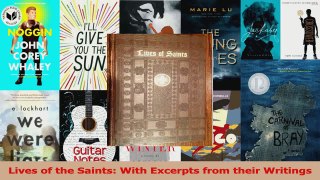 PDF Download  Lives of the Saints With Excerpts from their Writings PDF Full Ebook