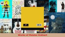 PDF Download  Works of Meister Eckhart Read Online