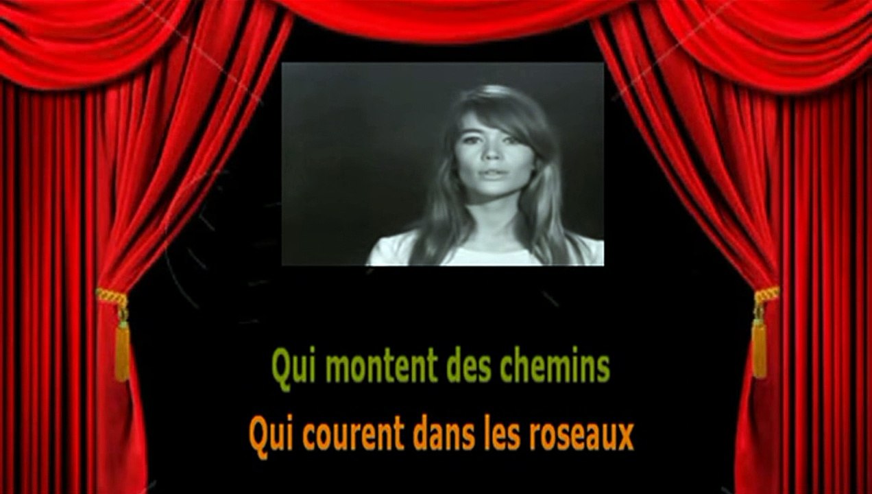 Karaoké Françoise Hardy - Des ronds dans l'eau