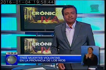 Download Video: Crónica Viva – Tres muertes violentas en la provincia de los Ríos