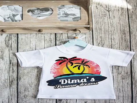 Четкий подарок на все случаи жизни - Футболка детская с вашим текстом Summer dreams в г. Хабаровск