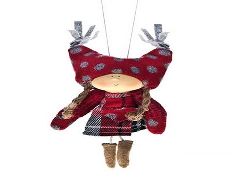 Самый популярный подарок на день рождения - Кукла декоративная Девочка в клетч. платье в г. Владивосток