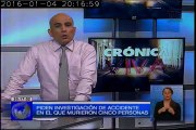 Crónica Viva – Piden investigación de accidente en el que murieron cinco personas
