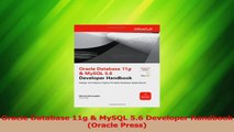 PDF Download  Oracle Database 11g  MySQL 56 Developer Handbook Oracle Press Read Full Ebook