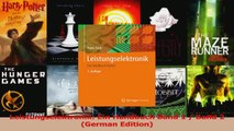 PDF Download  Leistungselektronik Ein Handbuch Band 1  Band 2 German Edition PDF Online