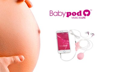Babypod - un MP3 pour faire écouter de la musique à son futur bébé