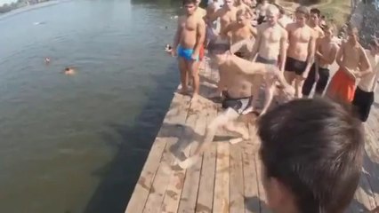 Прыжок в воду ожидание ... и  реальность