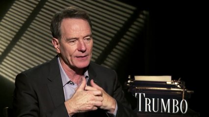 Bryan Cranston Interview Trumbo (HD) 2015, biopic