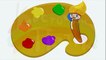 Развивающий мультфильм Кисточка Петти учим цвета, мультики для малышей.