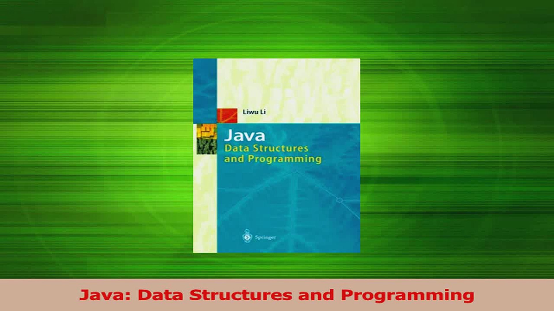 PDF Download  Java Data Structures and Programming PDF Online