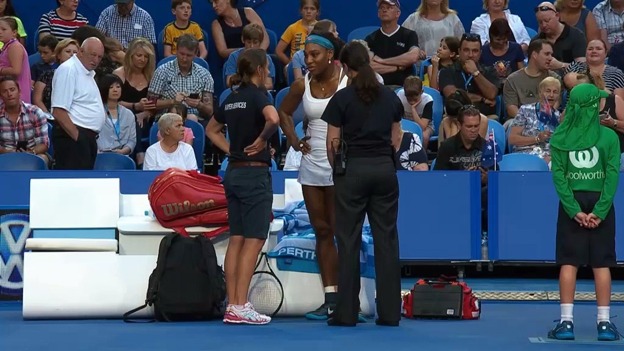 Serena injury blow ends USA Hopman hopes