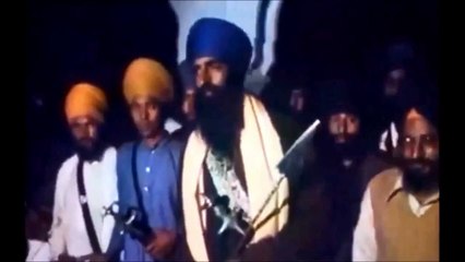 Sant Jarnail Singh Bhindranwale RARE FOOTAGE