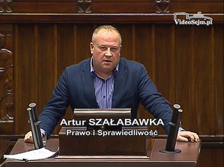 Poseł Artur Szałabawka - Wystąpienie z dnia 02 grudnia 2015 roku.