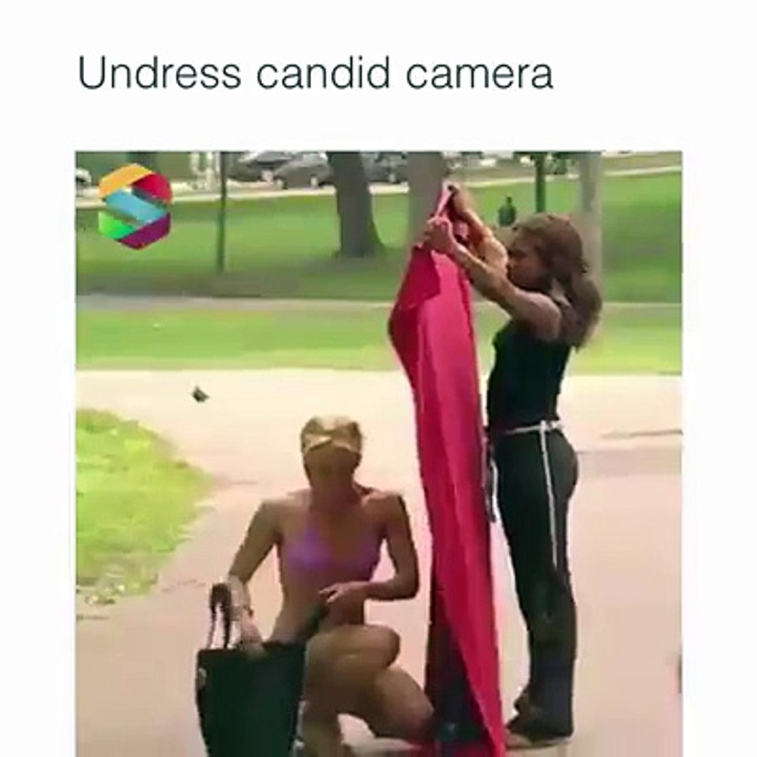 Candid undress