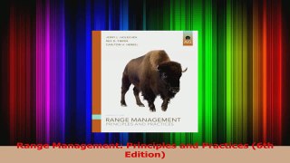 PDF Download  Range Management Principles and Practices 6th Edition Download Online