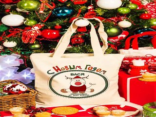 Вот это ВЕЩЬ! подарок на именины - Сумка с Вашим текстом Олененок в г. Самара